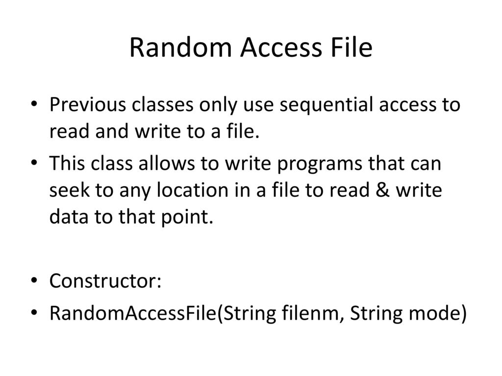 Io in java ppt download