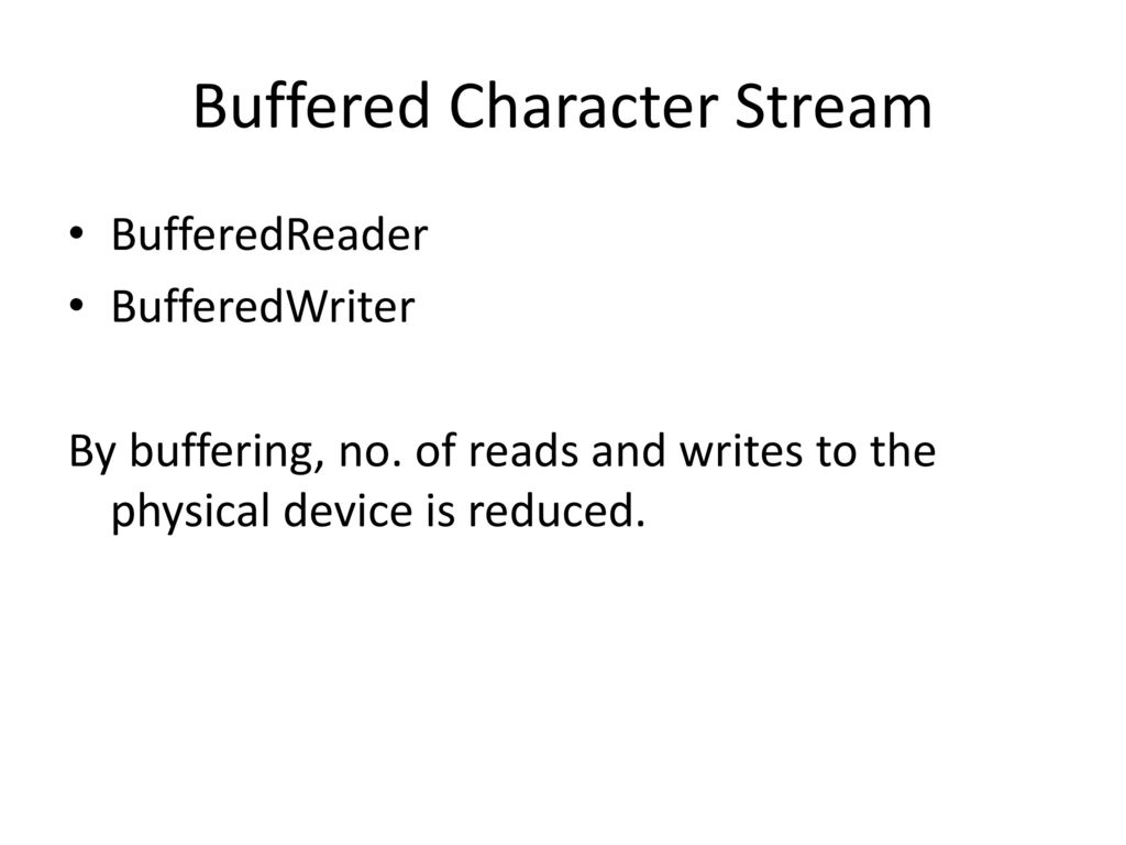 IO in java. - ppt download