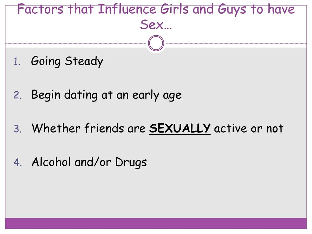 Are that dating three practices? what influence factors 