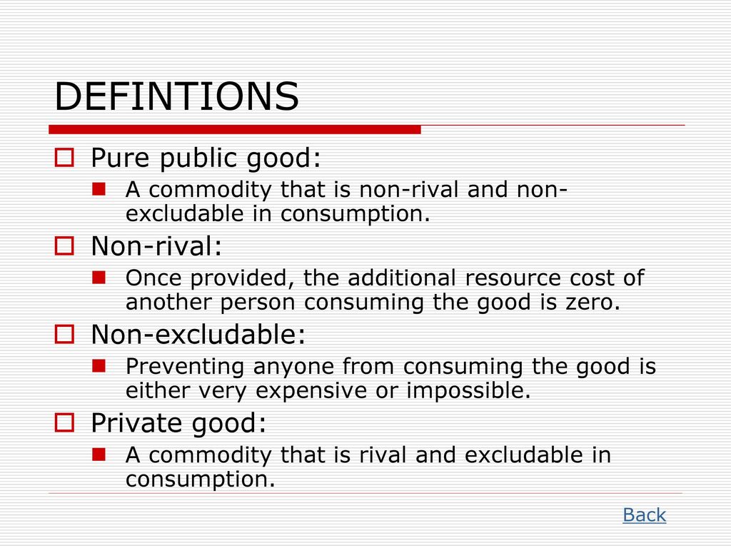 Public Finance Chapter4 Public Goods Cheng Beinan Ph D Ppt Video Online Download