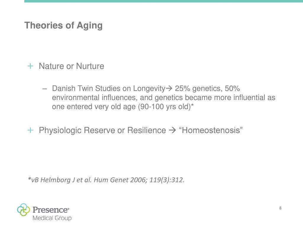 It’s Time For Healthy Aging - ppt download