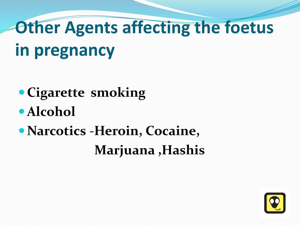 Other Agents affecting the foetus in pregnancy