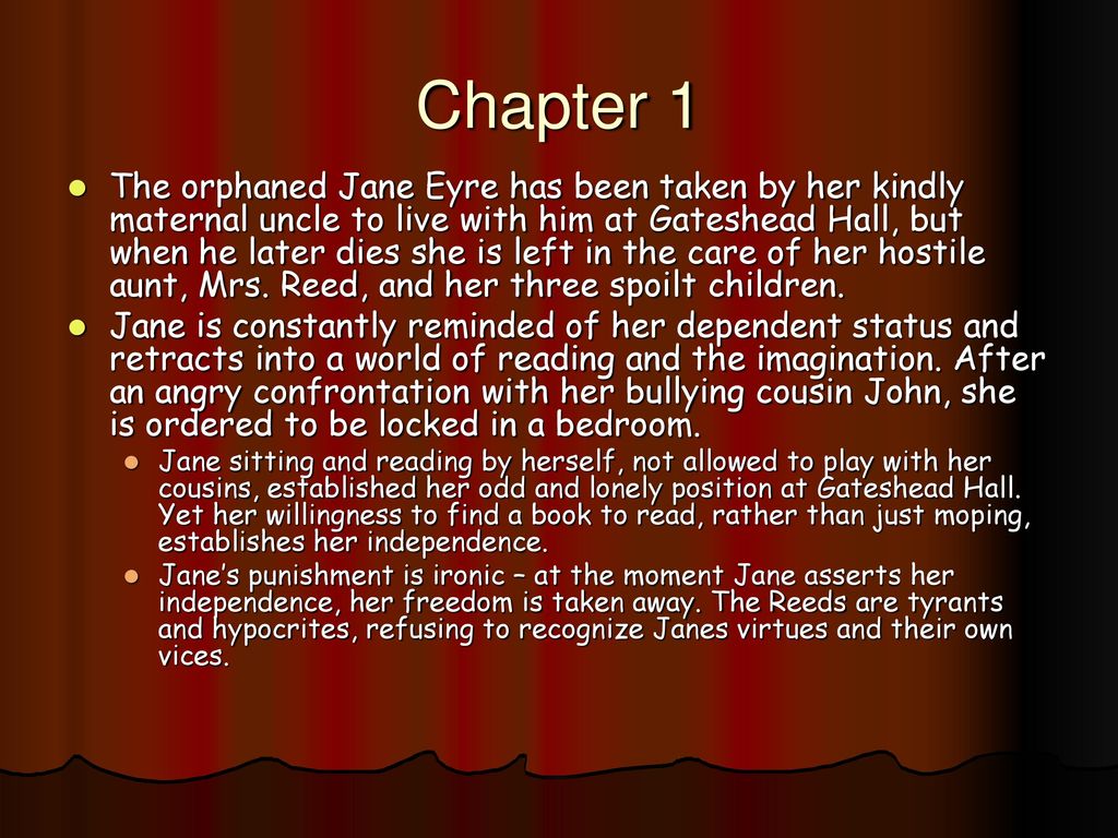 Jane Eyre By Charlotte Bronte. - ppt download