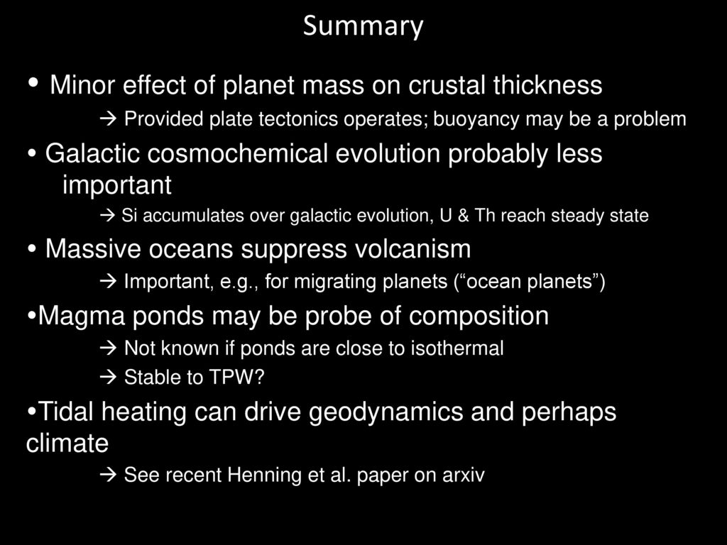 Minor effect of planet mass on crustal thickness