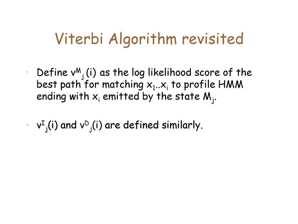 CSE182-L10 HMM applications. - ppt download