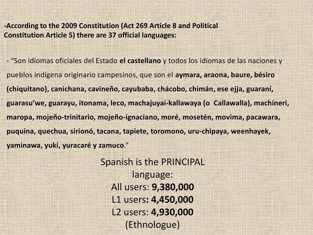 Indigenous Languages Across Latin America: Language Policies 