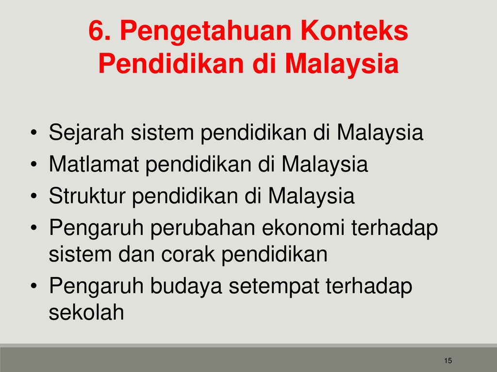 Perkembangan Pendidikan Malaysia Ppt Download