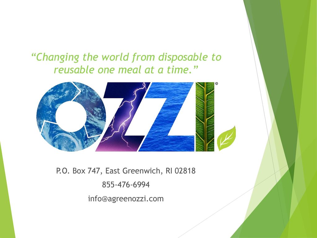 PlanetOZZI - Changing the world from disposable to reusable
