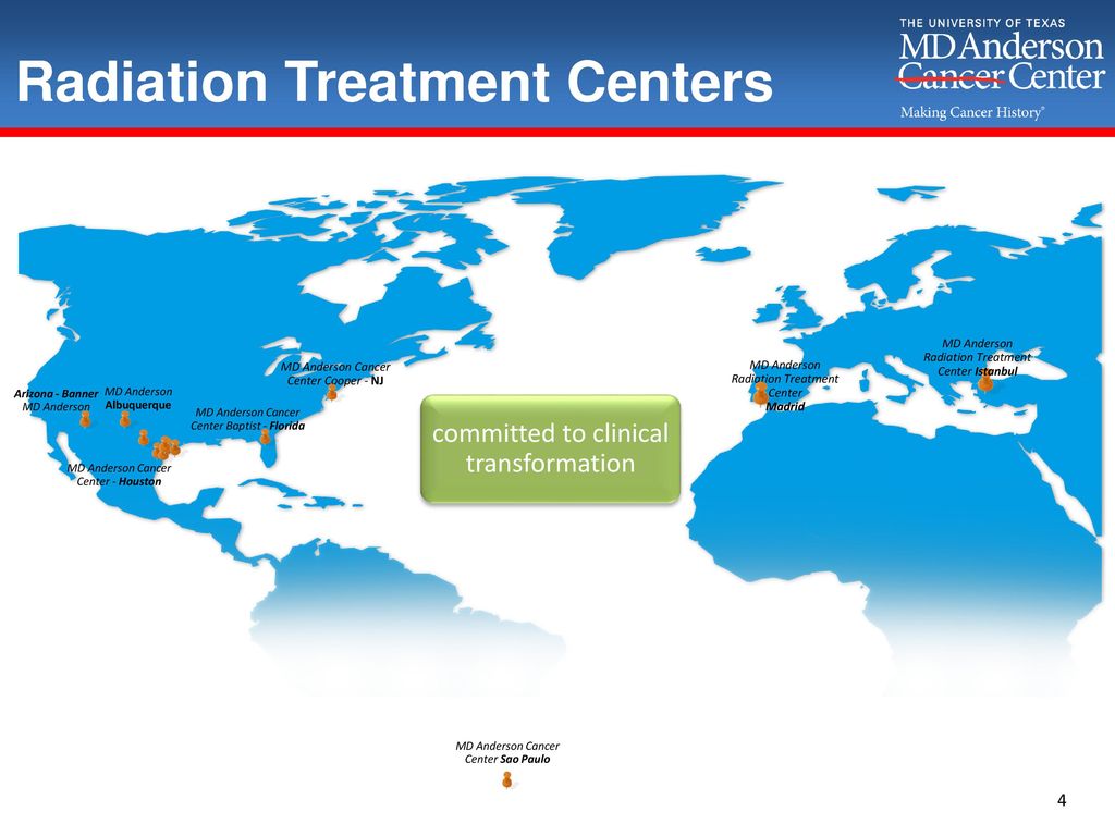 Radiation Treatment Centers