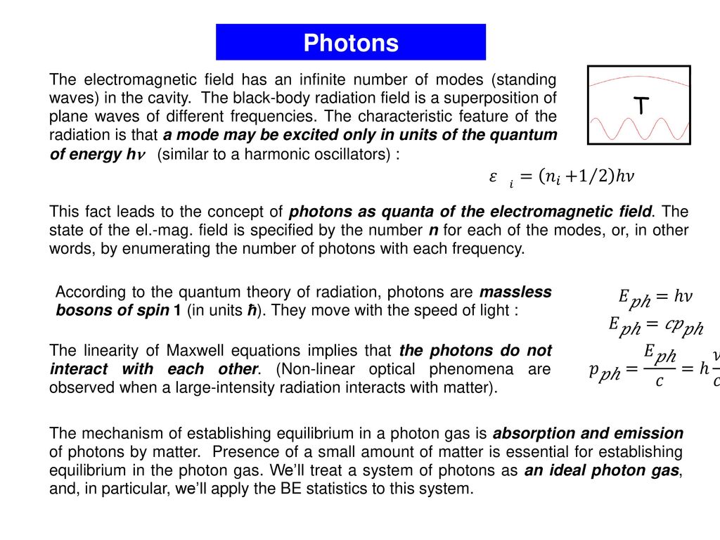 Lecture 26 Blackbody Radiation Ch 7 Ppt Download