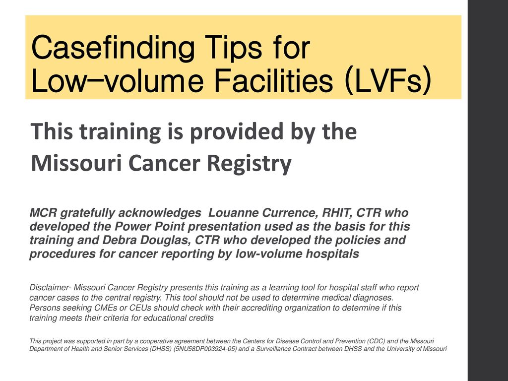 Casefinding Tips for Low-volume Facilities (LVFs)