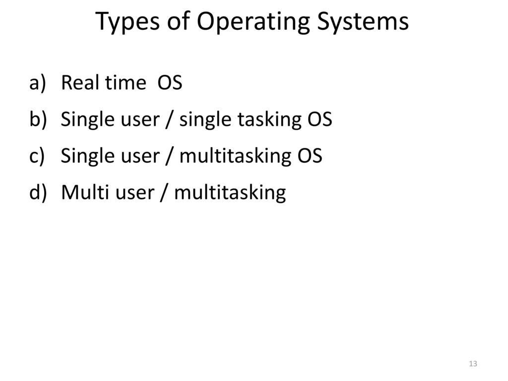 Introduction to Operating Systems - ppt download