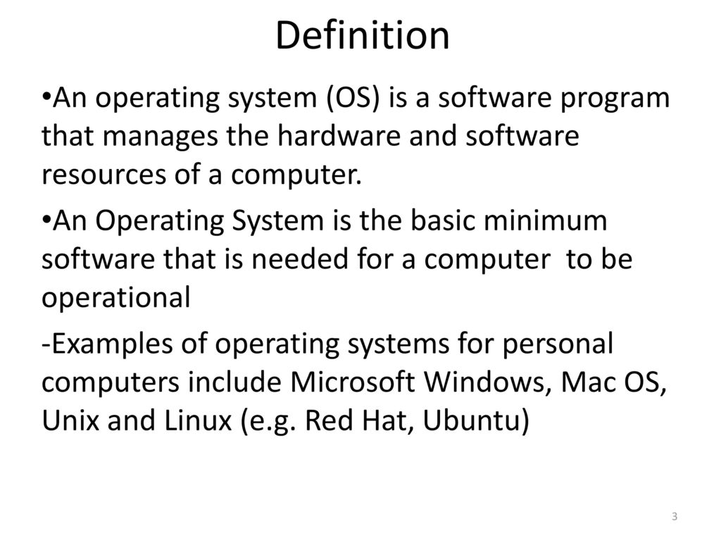 Introduction to Operating Systems - ppt download
