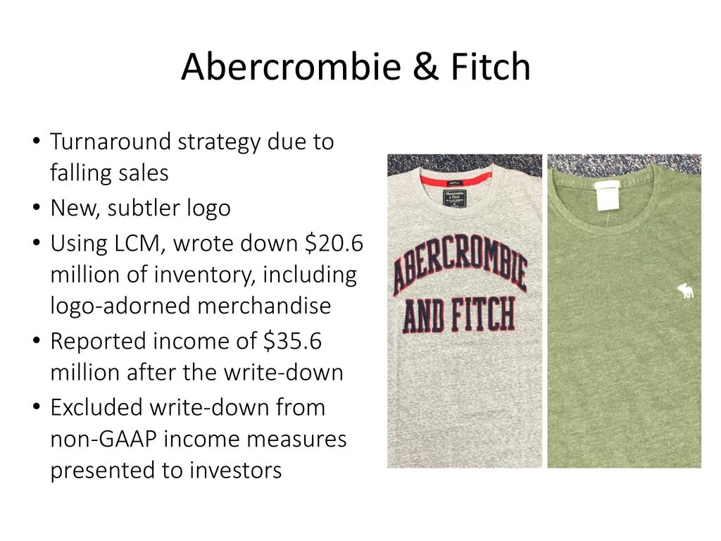 Abercrombie & Fitch Turnaround strategy due to falling sales