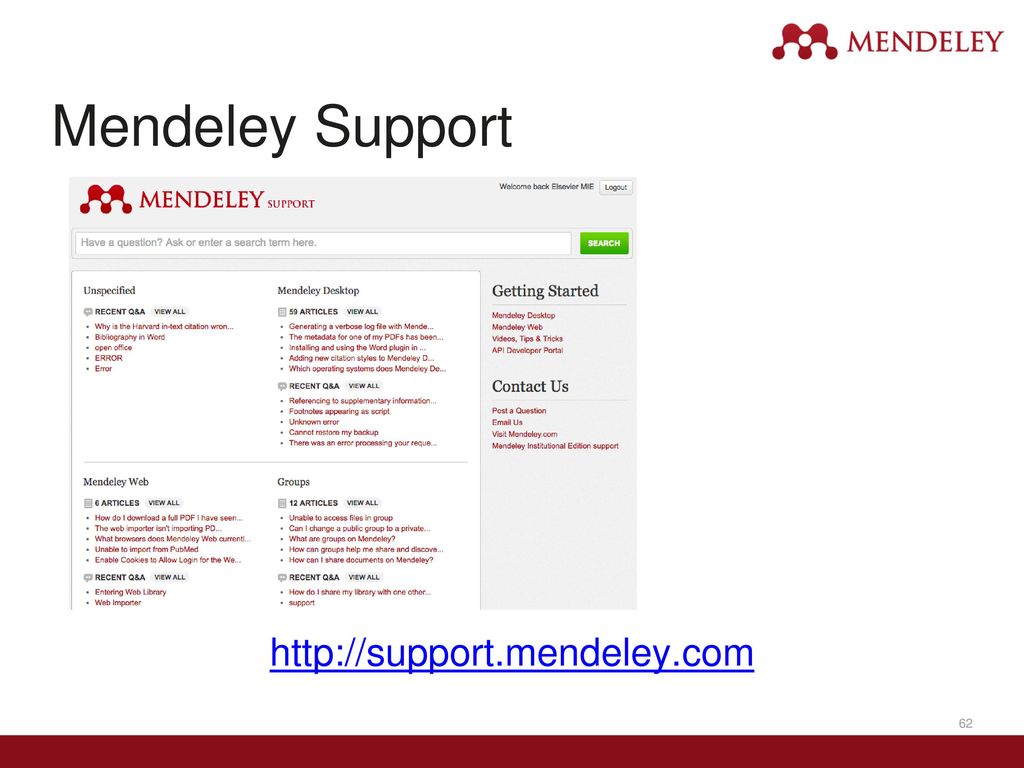 mendeley powerpoint