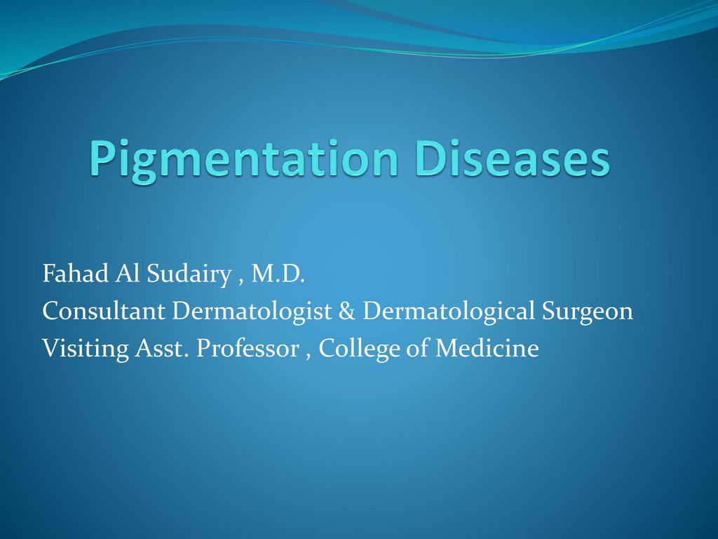 Pigmentation Diseases