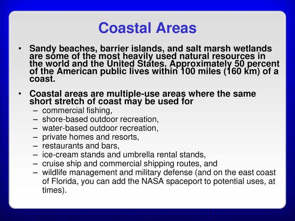 Coastal Areas