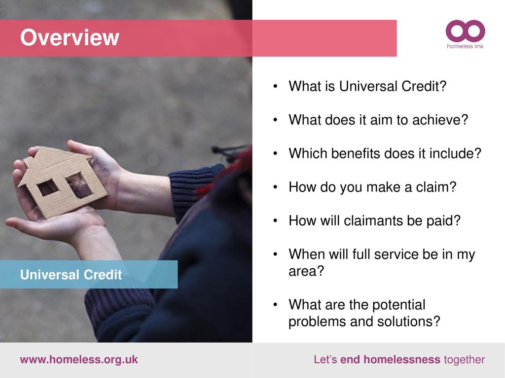 Overview What is Universal Credit What does it aim to achieve