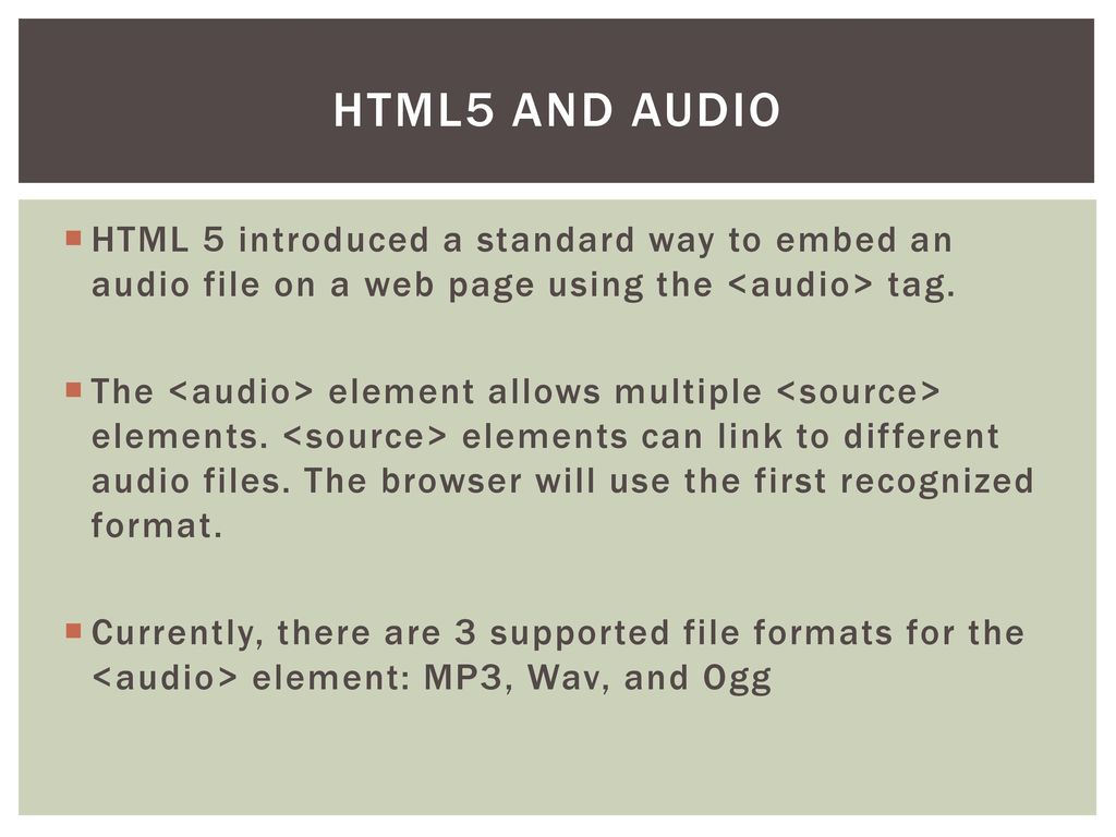 HTML Structure & syntax - ppt download