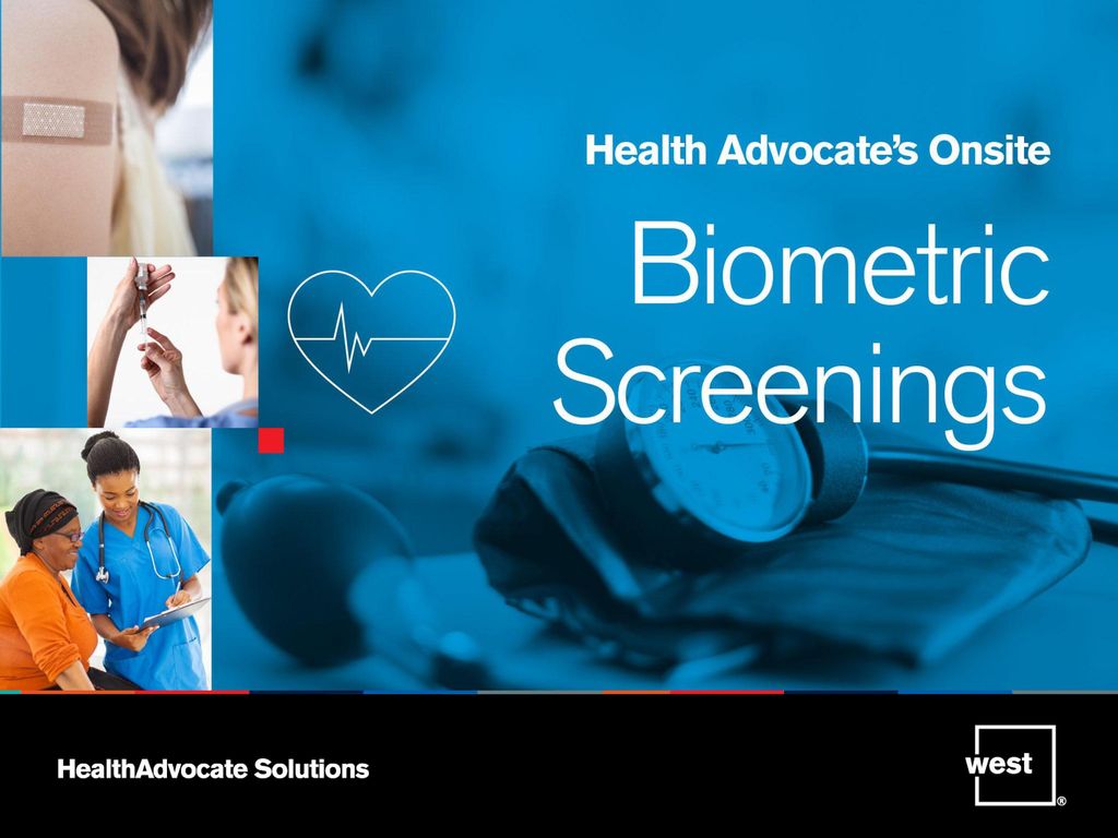 Biometric Screening Chart