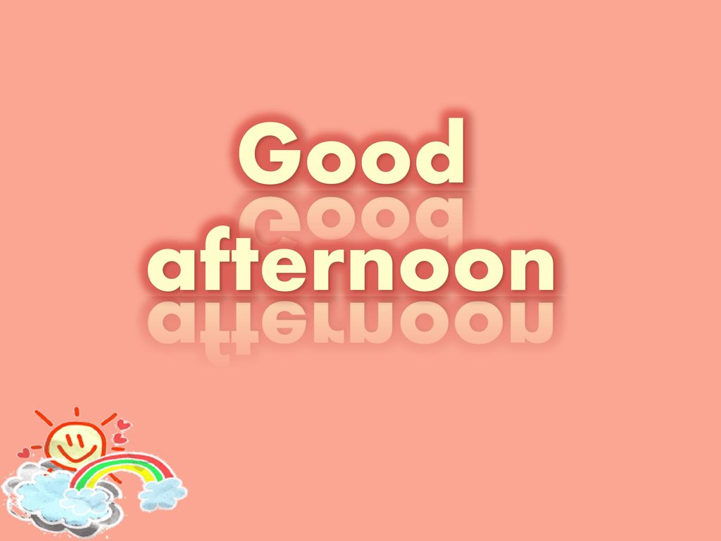 Good afternoon. - ppt download