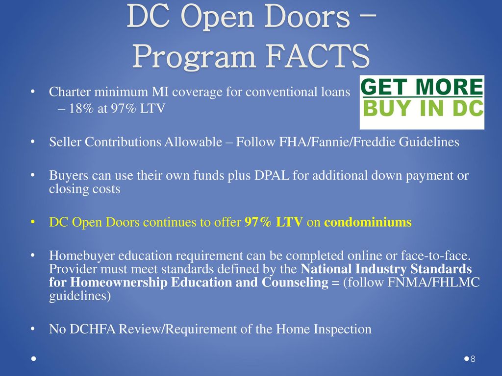 Dc Open Doors Lender Training Ppt Download
