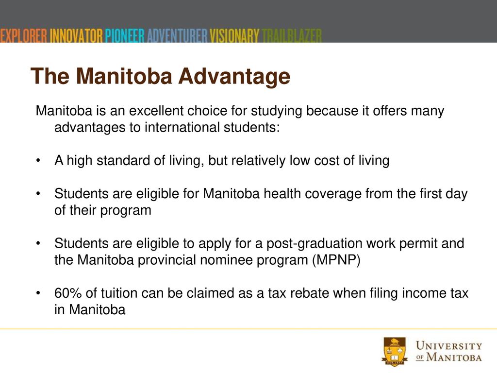 The Manitoba Advantage