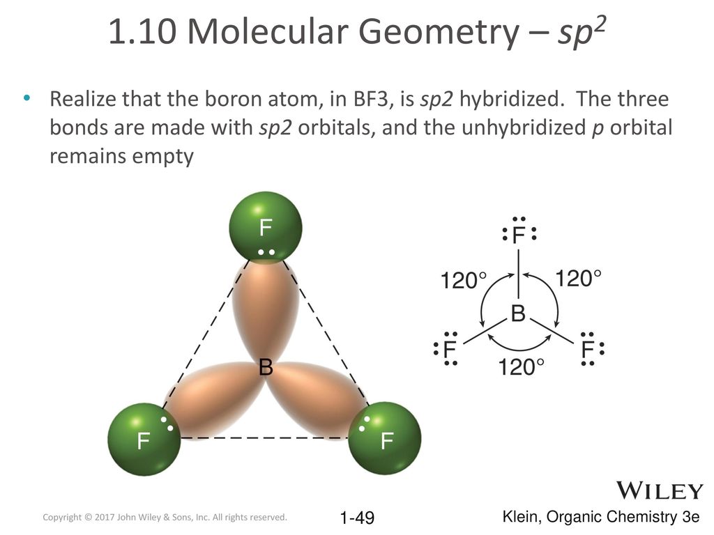 1.10 Molecular Geometry - sp2.