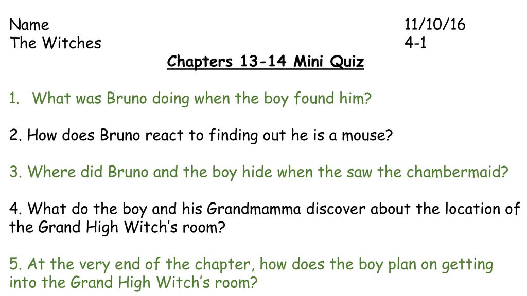 the witches roald dahl quiz the witches roald dahl quiz