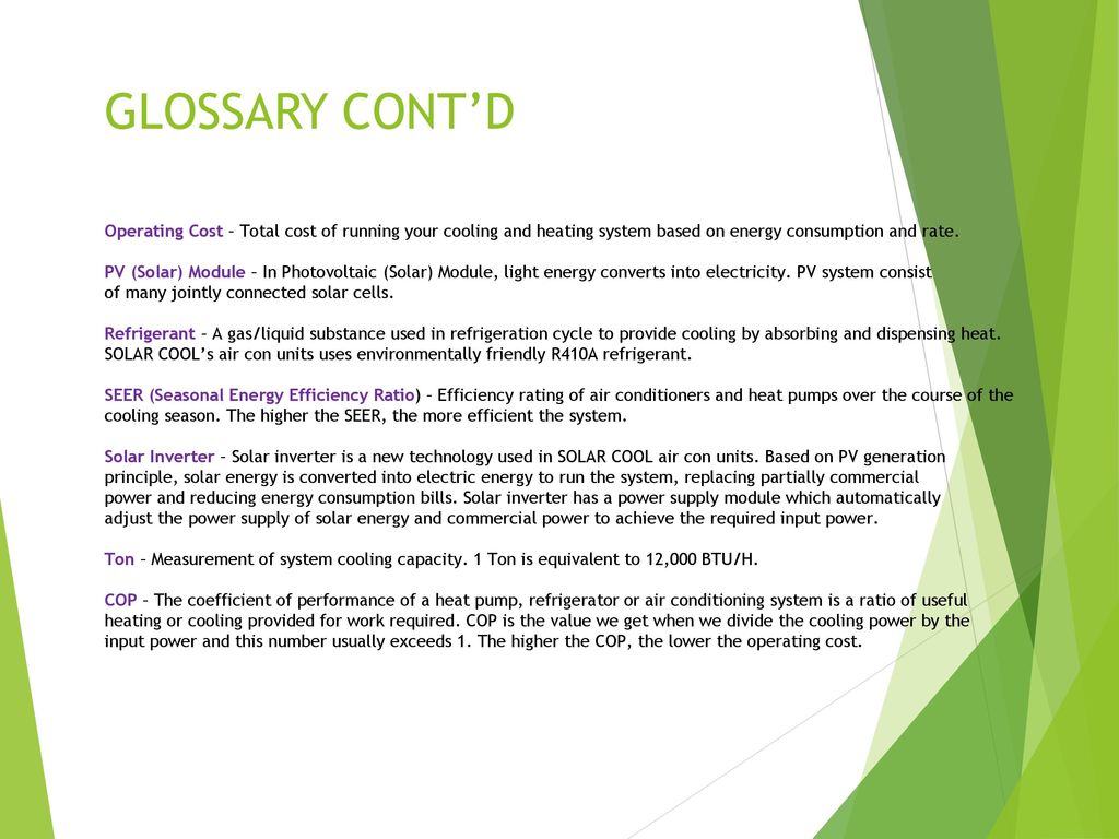 Solar Powered Air Conditioner Ppt Download