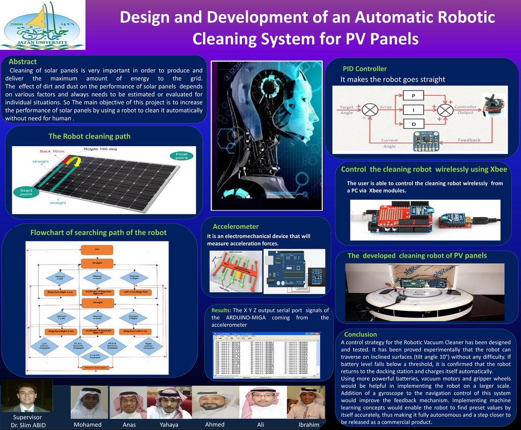 Design And Development Of An Automatic Robotic Cleaning System For
