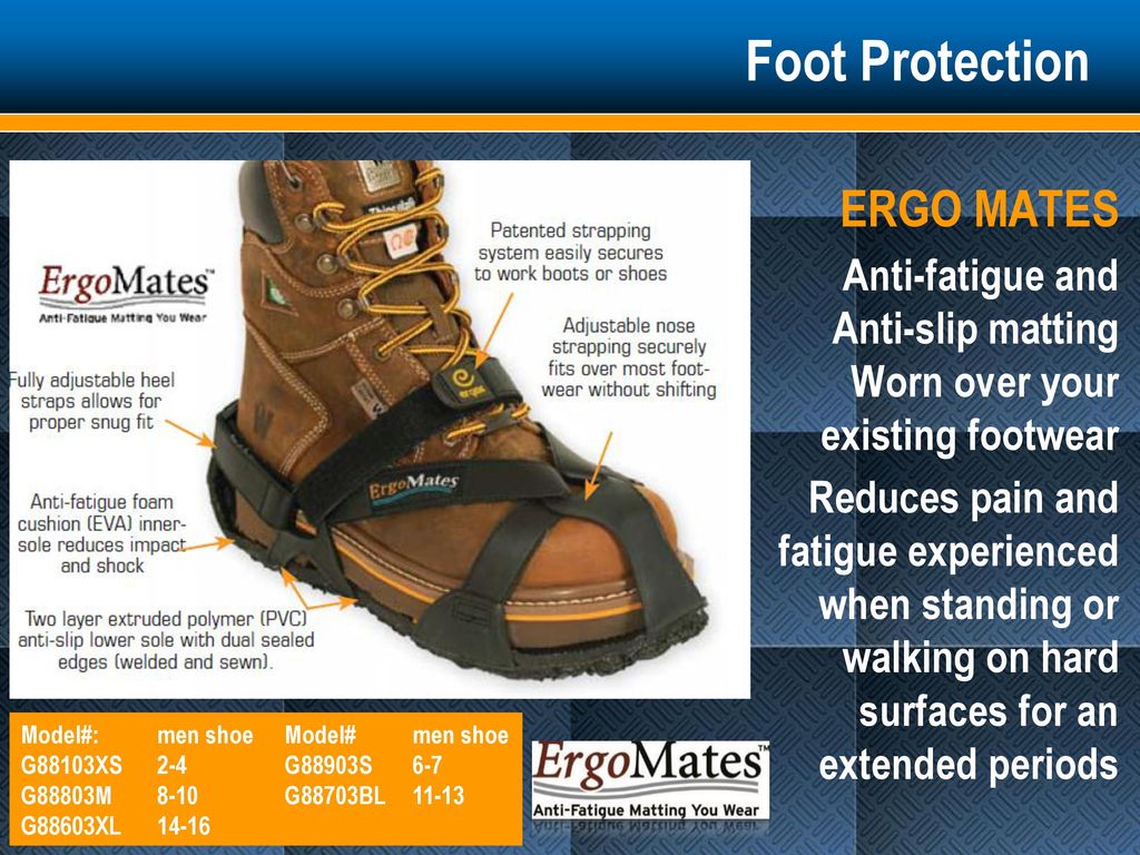 Ergo Mates H2o XL Anti Stress Overshoes Slip Resistant Durable for sale online