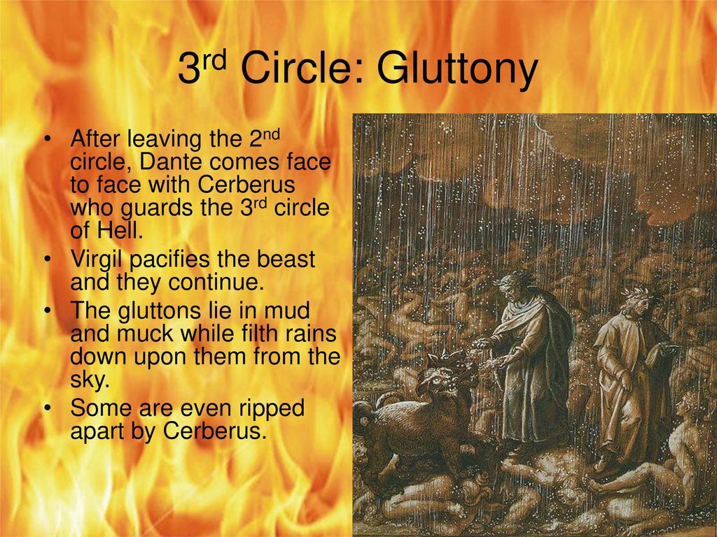 Third Circle of Hell in Inferno Gluttony, Cerberus & Punishment