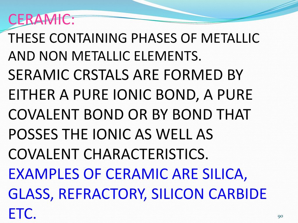 Non Metallic Materials Ppt Download