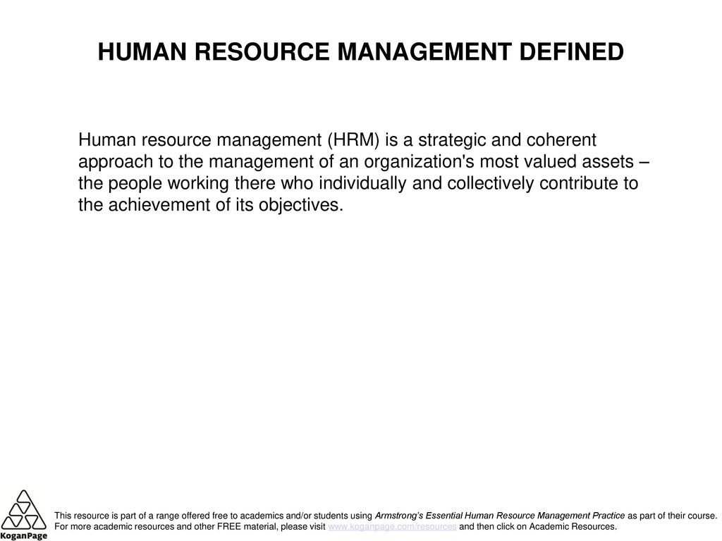 human resource management - ppt download