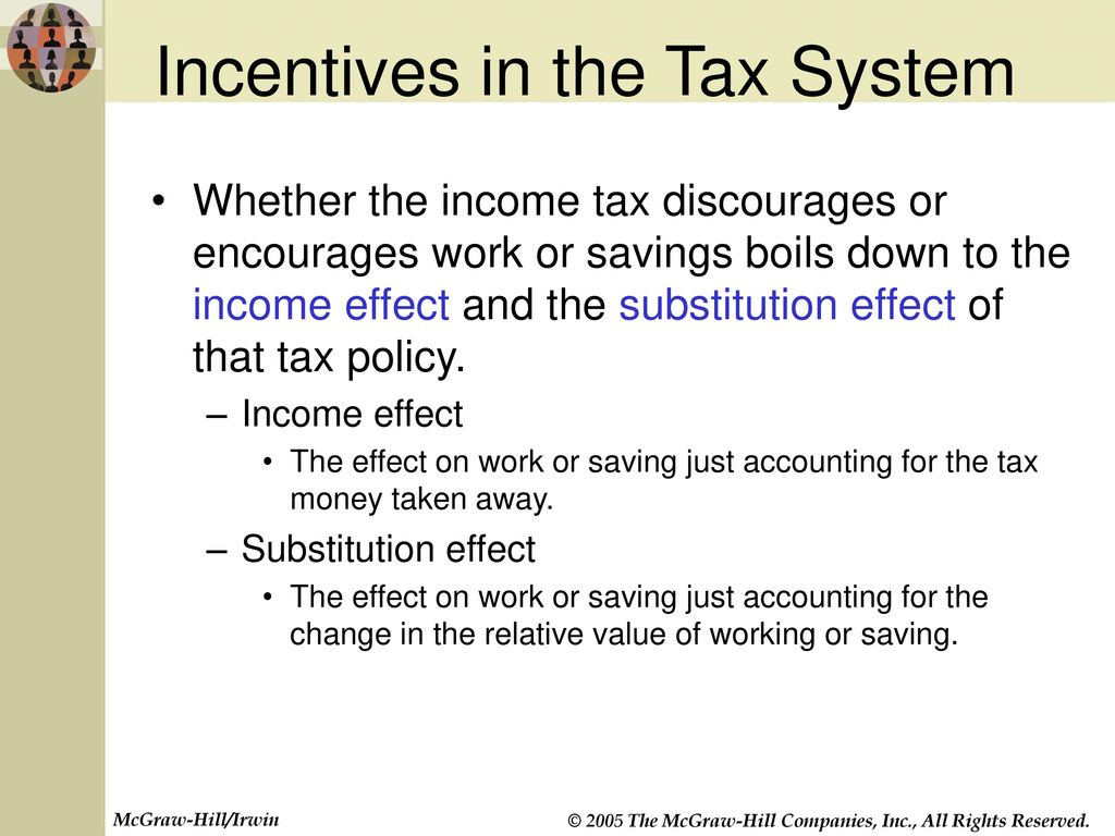 Incentives in the Tax System