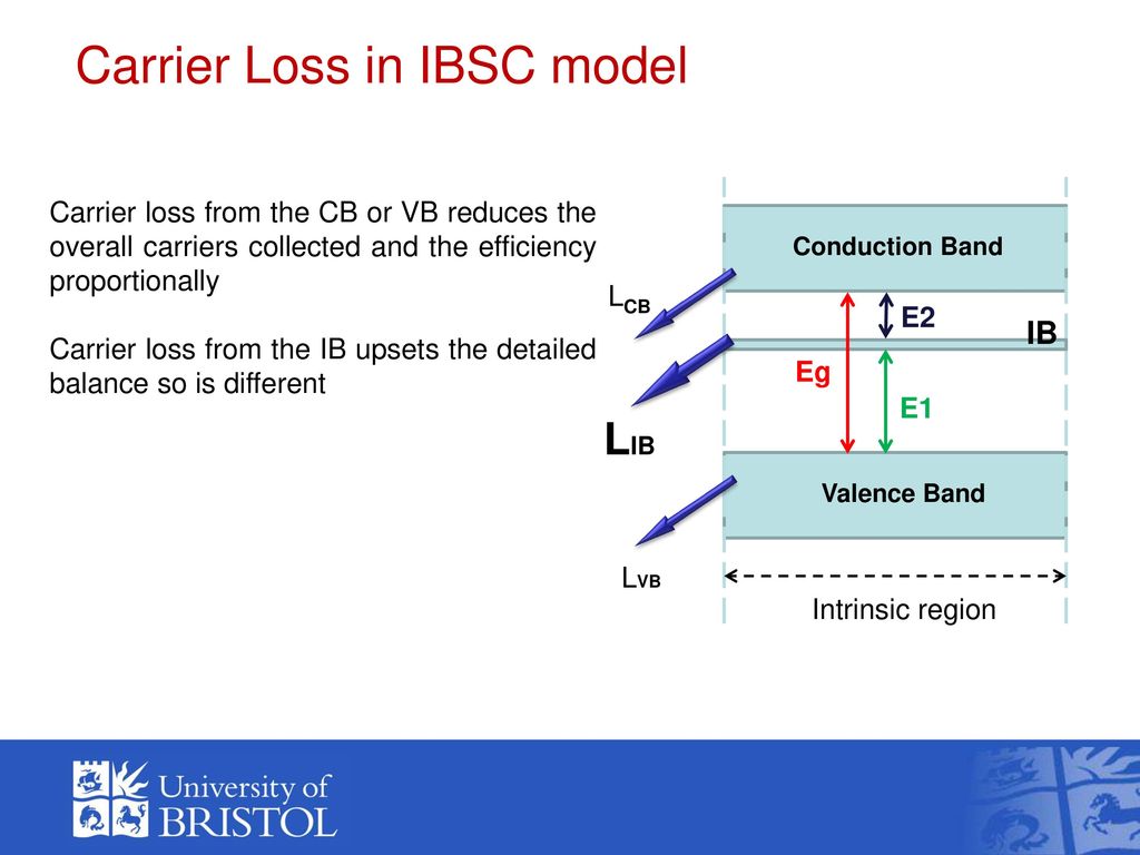Carrier Loss in IBSC model