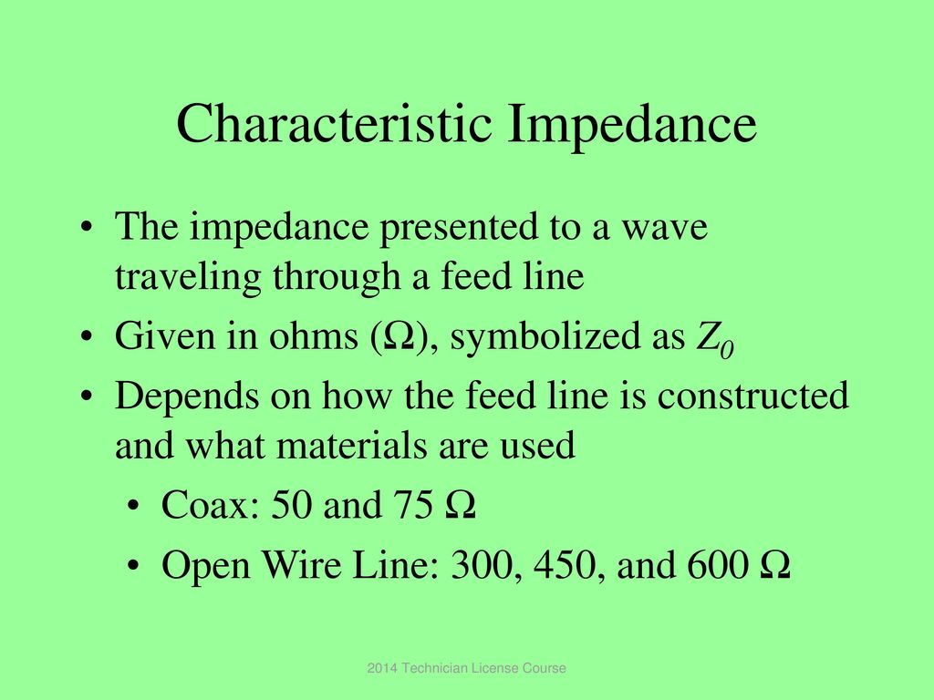 Characteristic Impedance