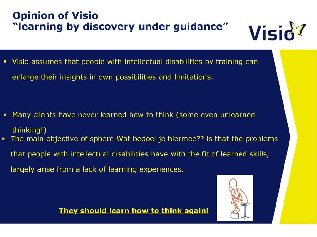 Opinion of Visio learning by discovery under guidance