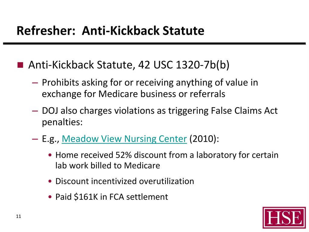 NYSHFA Audio Conference: Annual Update: Fraud, Waste & Abuse ...