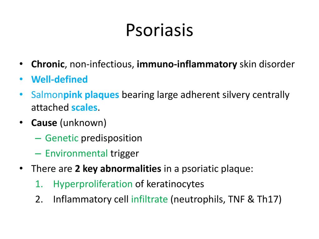 psoriasis presentation