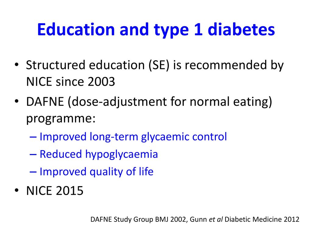 diabetes bmj education