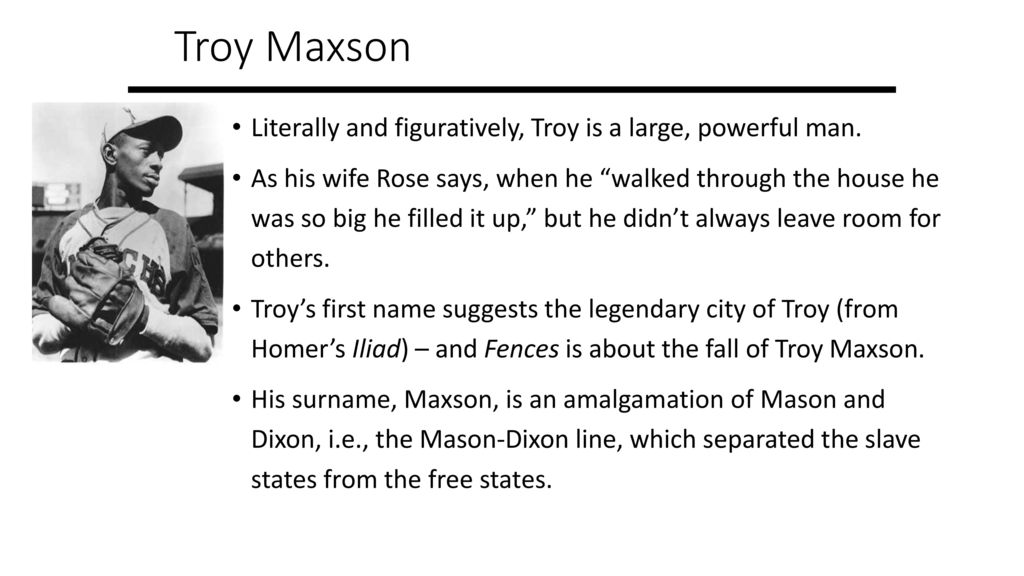 describe troy maxson