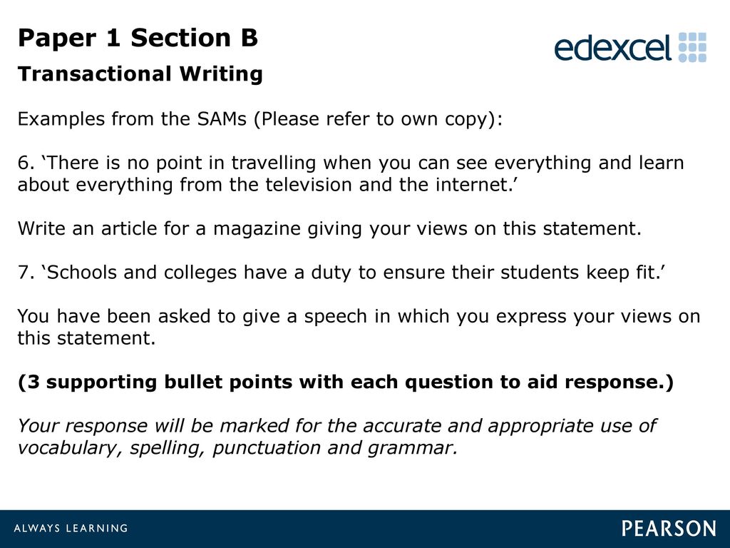 Pearson Edexcel International Gcse Ppt Download