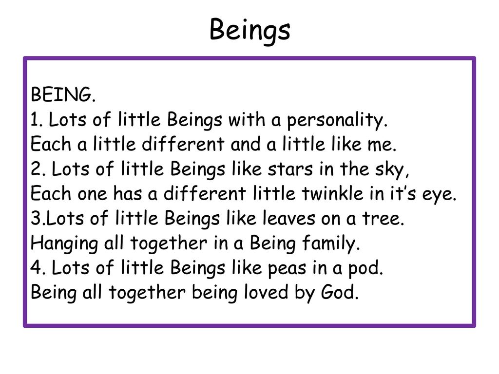 Beings