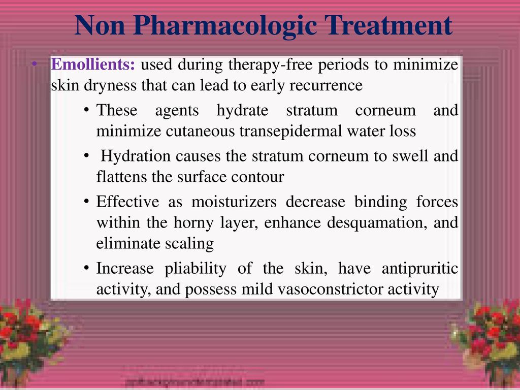 non pharmacological treatment for psoriasis)