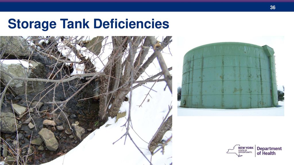 Storage Tank Deficiencies