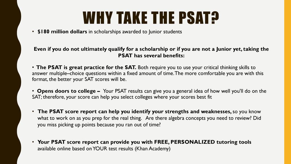 PSAT: Preliminary Scholastic Aptitude Test – The Colonial