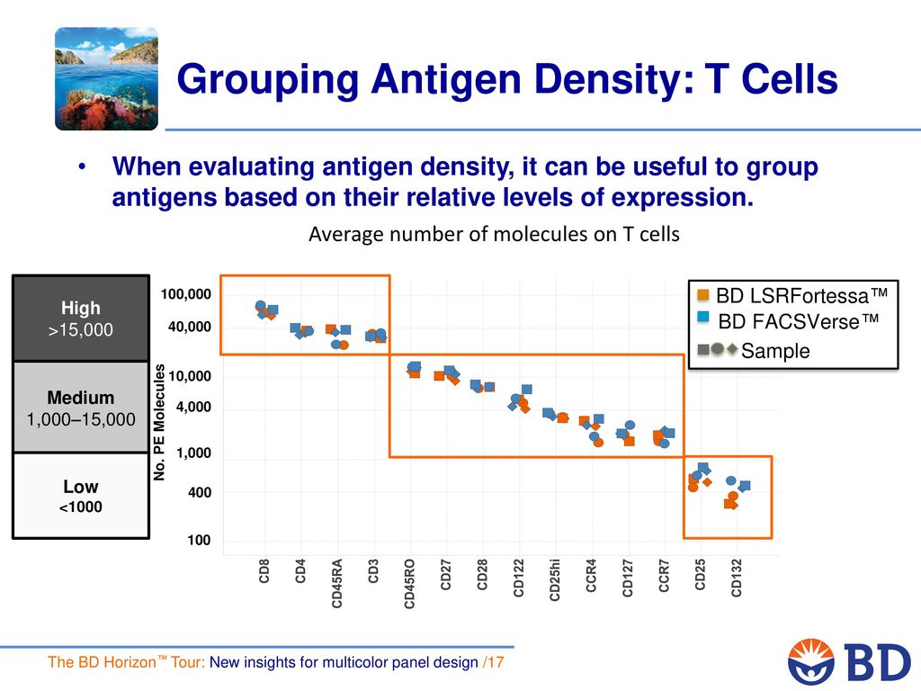 Antigen Density Chart Flow Cytometry