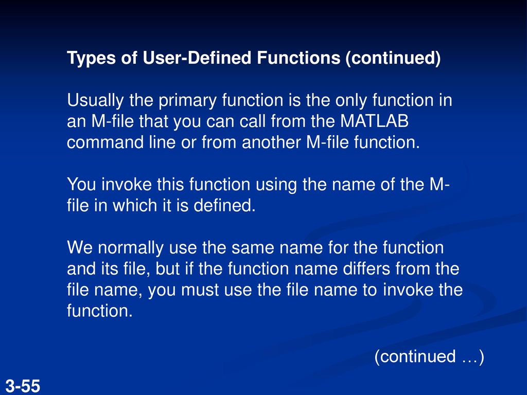 A Concise Introduction to MATLAB® - ppt download
